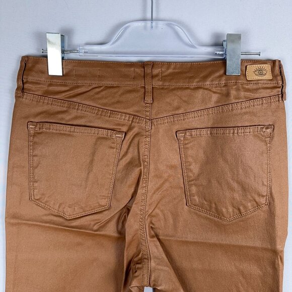 Sofia Vergara Melisa High Rise Flare Jeans Womens Size 12 Stretch Brown - Picture 3 of 12